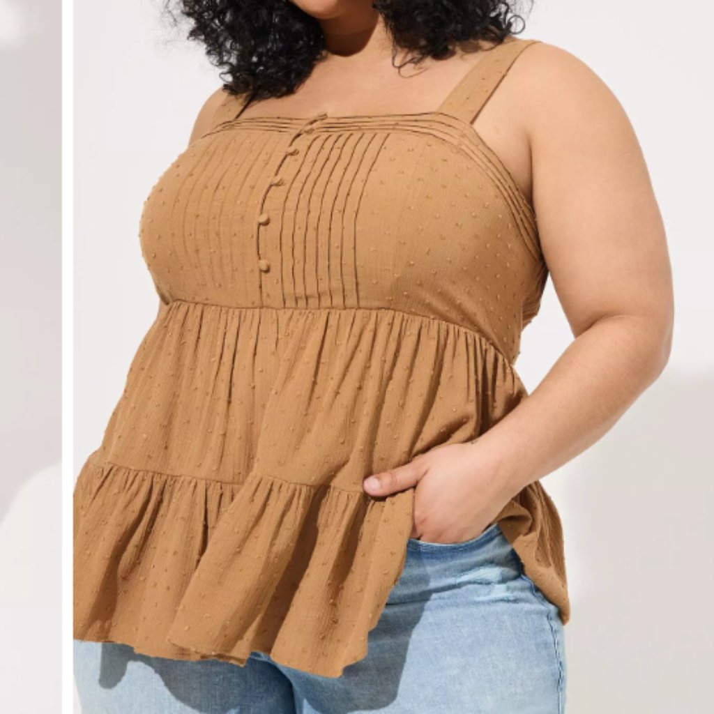 Torrid Beige Tank Top 00